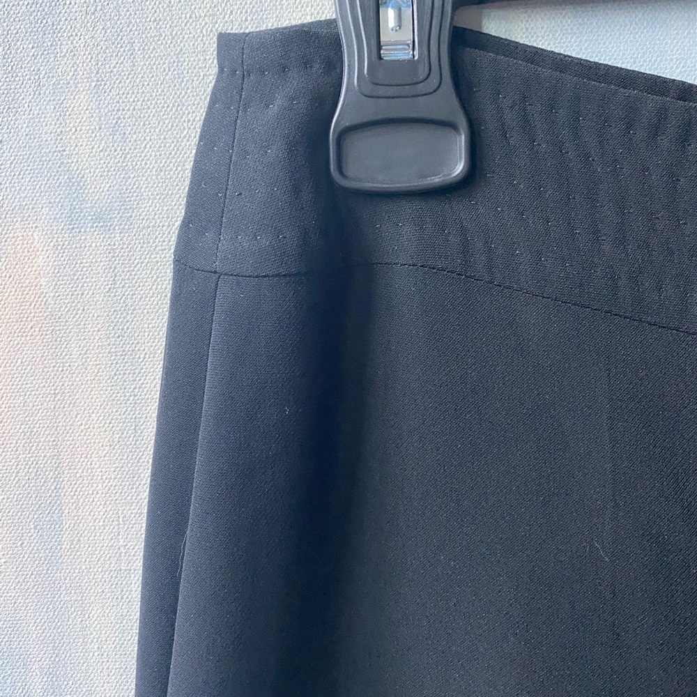 VTG Adrienne Vittadini Classico Wide Leg Trousers Black - Picture 3 of 8